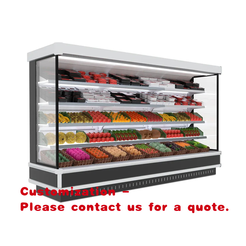 Commercial Chest Freezer - Kulkas Display Minuman Kaca Dua Pintu,