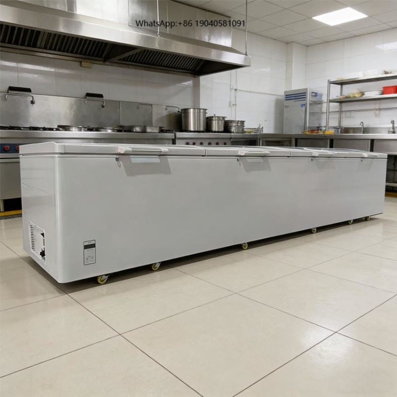 Commercial Chest Freezer - 2688 Lemari Es Horizontal Komersial Empat