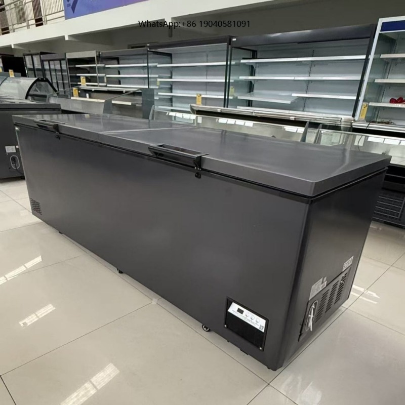 Commercial Chest Freezer - Lemari Pendingin Daging Horizontal Pintu Ganda