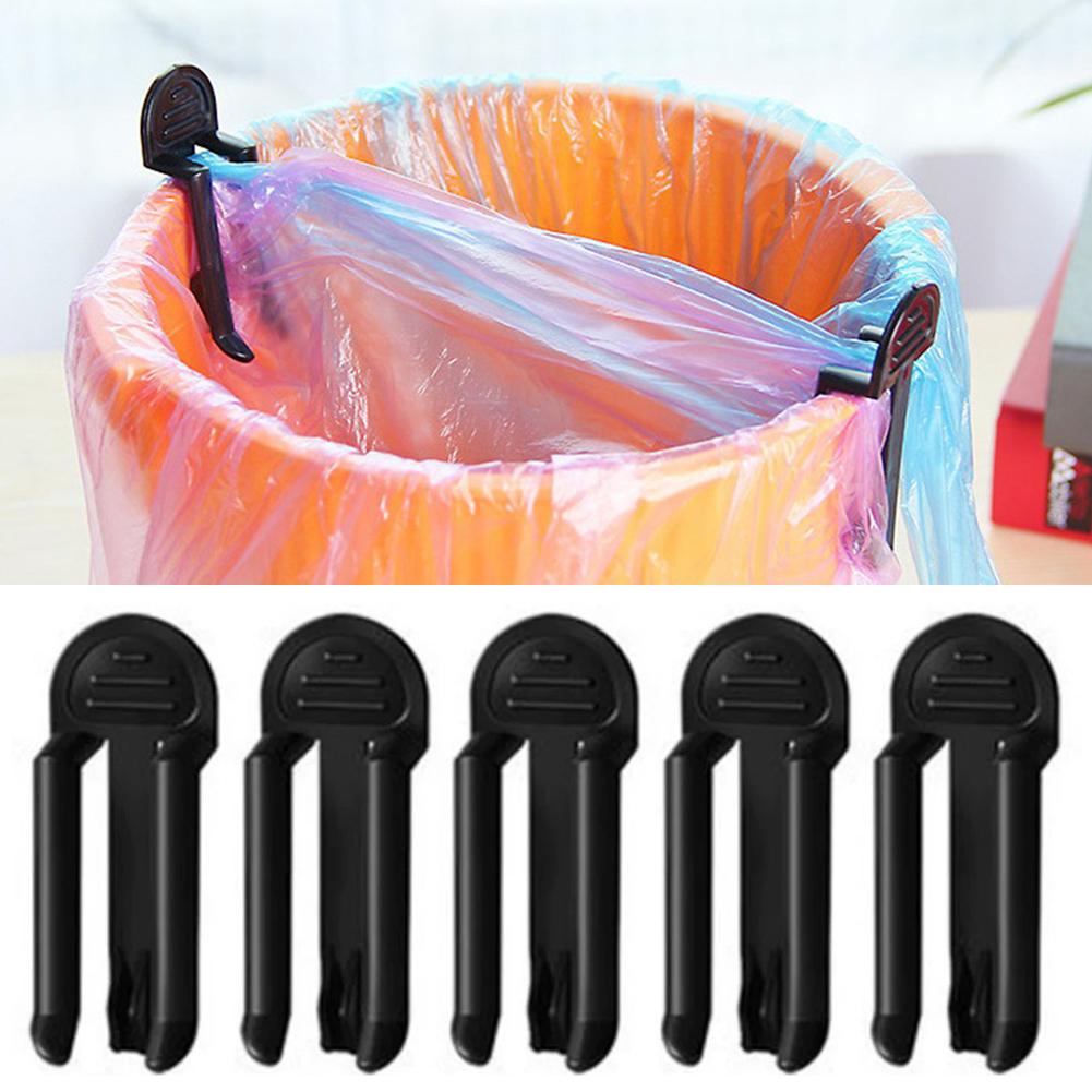Commercial Kitchen Bin - 2/5Pcs Penjepit Kantong Sampah Plastik Penjepit