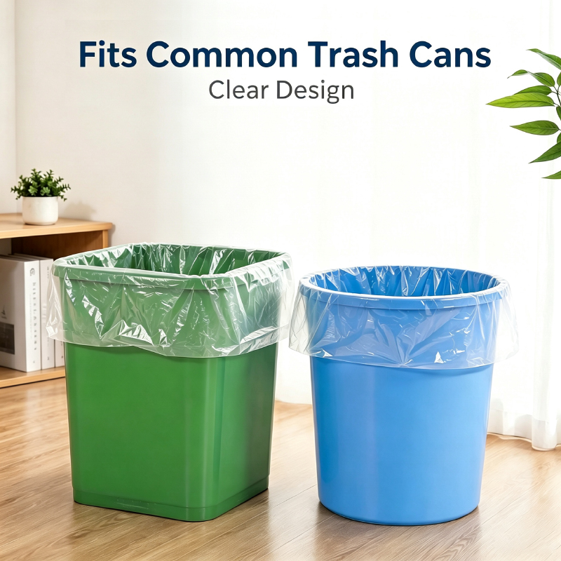 50PCS Kantong Sampah Transpara - Commercial Kitchen Bin ulasan dan harga