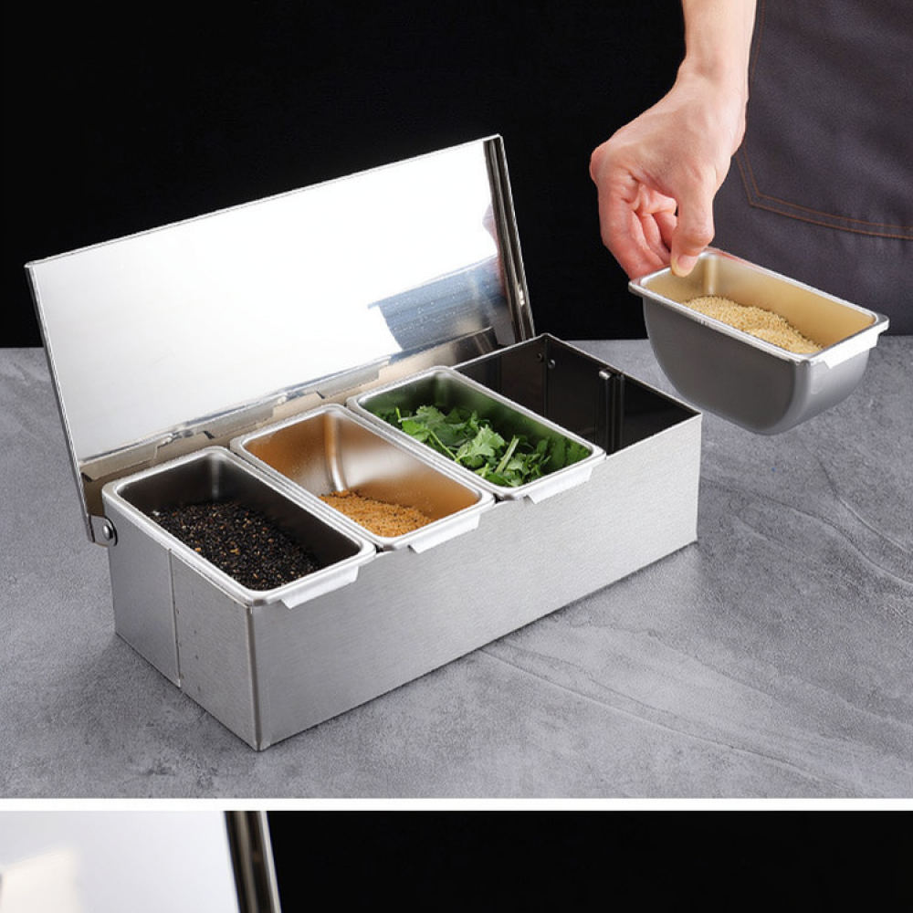 Kotak Penyimpanan Bumbu Dapur  - Commercial Kitchen Bin ulasan dan harga