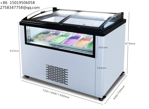 Freezer Display Es Krim Mini E - Commercial Chest Freezer ulasan dan harga