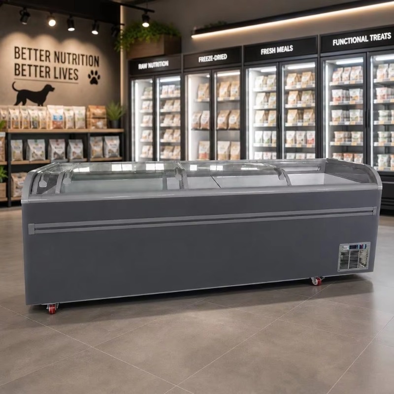 Lemari Pendingin dengan Bagian - Commercial Chest Freezer ulasan dan harga