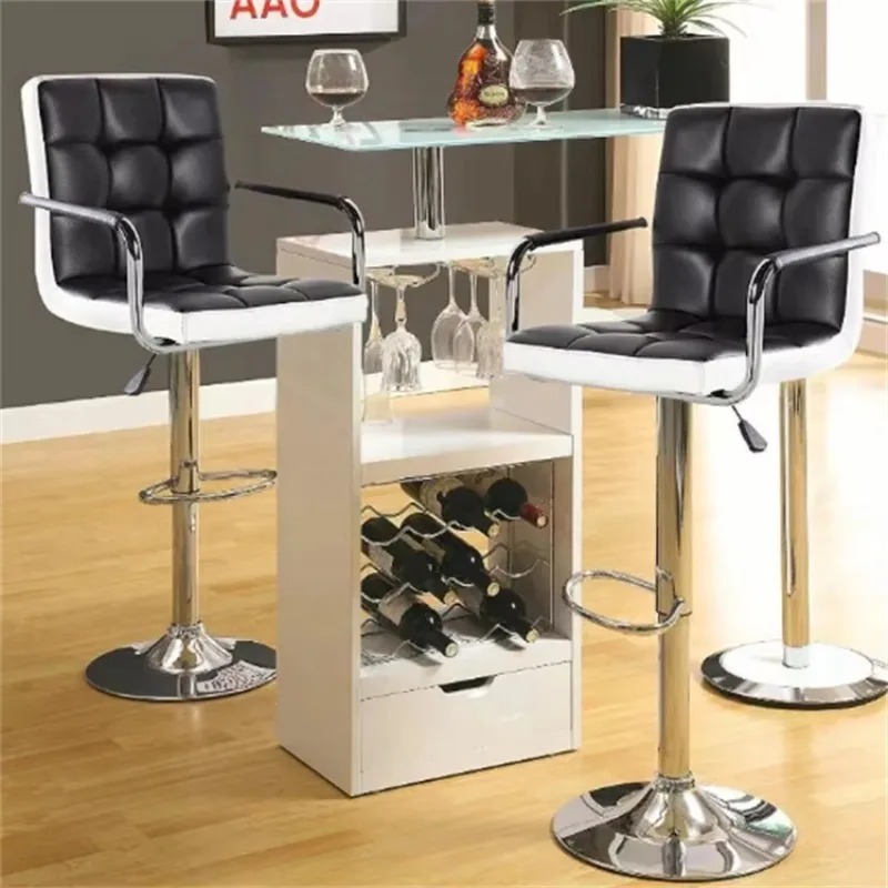 Kursi Bar Kulit PU Mewah Moder - Commercial Kitchen And Bar ulasan dan harga
