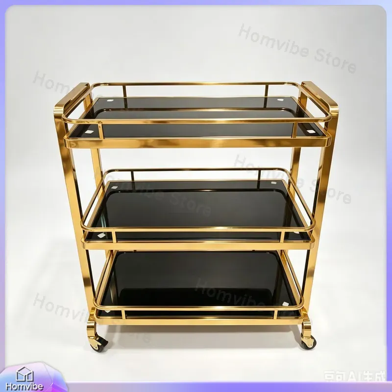 Kereta Dorong 3 Tingkat Baja T - Commercial Kitchen And Bar ulasan dan harga