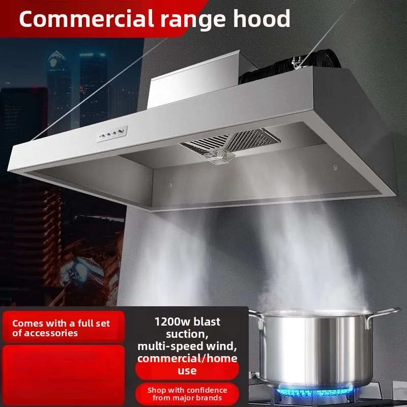 Penyedot Asap Komersial dengan - Commercial Kitchen Hoods ulasan dan harga