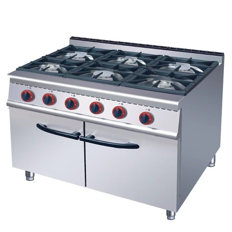 Kompor Gas Komersial 6 Tungku  - Range Commercial Kitchen ulasan dan harga