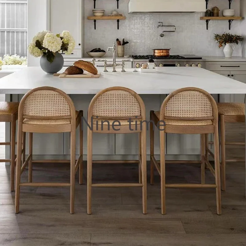 Kursi Bar Dapur Rotan Kayu Sol - Commercial Kitchen And Bar ulasan dan harga