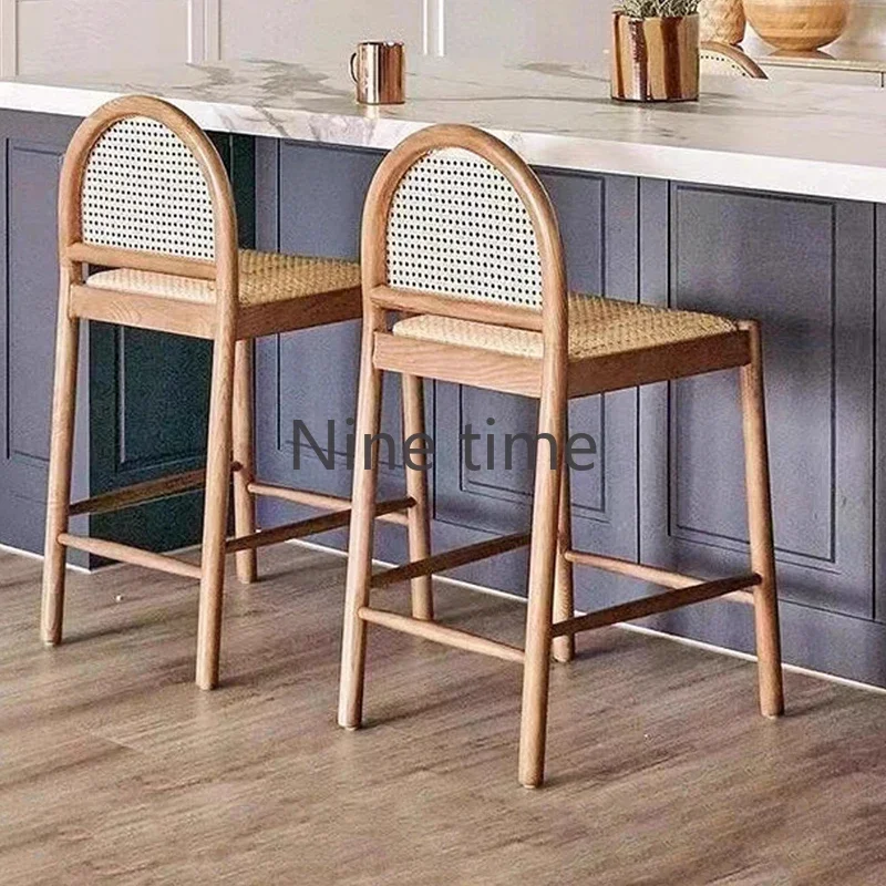 Kursi Bar Dapur Rotan Kayu Sol - Commercial Kitchen And Bar ulasan dan harga